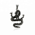 33541 xuping fashion black gun couleur cool design personnalisé pendentif dragon animal chanceux